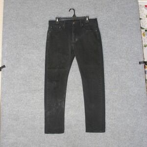 Levis 510 Skinny Jeans Womens 33 Black Denim 510-0610 Casual Preppy